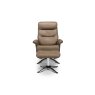 Houston Swivel Recliner with Stool Houston Swivel Recliner with Stool