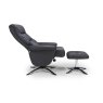 Houston Swivel Recliner with Stool Houston Swivel Recliner with Stool