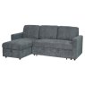 Nico Universal Corner Sofabed with Storage in Charcoal Nico Universal Corner Sofabed with Storage in Charcoal