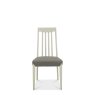 Barton Grey Tall Back Slatted Chair - Titanium (Single)