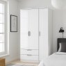 Carisbrooke Tall Triple 2 Drawer Robe Carisbrooke Tall Triple 2 Drawer Robe