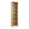 Barton Oak Narrow Bookcase Barton Oak Narrow Bookcase