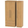 Shalcombe Triple 2 Drawer Robe