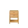 Ercol Bosco 2 Drawer Bedside Cabinet