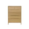 Rimini 6 Drawer Tall Wide Chest