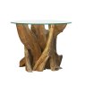 Round Dining Table with Glass Top Round Dining Table with Glass Top