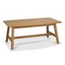 Brighstone Rustic Oak 4-6 Extension Dining Table