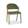 Brighstone Rustic Oak Upholstered Side Chair