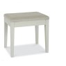 Ashby Soft Grey Stool - Pebble Grey Fabric Ashby Soft Grey Stool - Pebble Grey Fabric