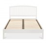 Ashby White 120cm Small Double Slatted Headboard