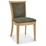 Chester Oak Upholstered Chair - Mocha Fabric Chester Oak Upholstered Chair - Mocha Fabric