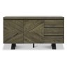 Elmfield - Fumed Oak Wide Sideboard