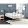 Venice Chrome Metal Bedframe with Dual Finals Venice Chrome Metal Bedframe with Dual Finals