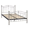 Venice Chrome Metal Bedframe with Dual Finals Venice Chrome Metal Bedframe with Dual Finals