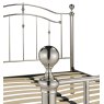 Venice Chrome Metal Bedframe with Dual Finals Venice Chrome Metal Bedframe with Dual Finals