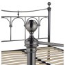 Naples Antique Nickel Bedframe Naples Antique Nickel Bedframe