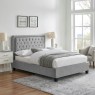 Sofia Light Grey Fabric Bedframe Sofia Light Grey Fabric Bedframe