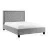 Sofia Light Grey Fabric Bedframe Sofia Light Grey Fabric Bedframe