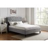 Barcelona Light Grey Fabric Bedframe Barcelona Light Grey Fabric Bedframe