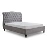 Barcelona Light Grey Fabric Bedframe Barcelona Light Grey Fabric Bedframe