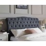 Barcelona Dark Grey Fabric Bedframe Barcelona Dark Grey Fabric Bedframe