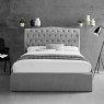 Barcelona Light Grey Fabric Storage Bedframe Barcelona Light Grey Fabric Storage Bedframe