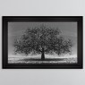 Black Cherry Tree - Matt Black 3 Step Frame - 114x74cm