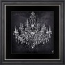 Chandelier - Grey Vegas Frame - 90x90cm