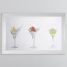 Cocktails! - White Frame - 114x74cm