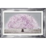 Pink Blossom - Chrome Frame - 114x74cm