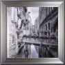 Venice 1 - Silver Frame - 75x75cm