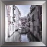Venice 2 - Silver Frame - 75x75cm