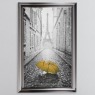 Umbrella Street Paris - Metallic Frame - 114x74cm