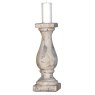 Large Stone Effect Candle Holder