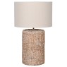 Large Rope Effect Table Lamp
