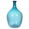 Large Blue Bottle Vase