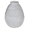 White & Grey Ceramic Vase