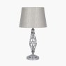 Silver Metal Table Lamp Silver Metal Table Lamp