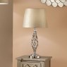 Silver Metal Table Lamp Silver Metal Table Lamp