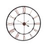 Oversized Metal Skeletal Wall Clock Oversized Metal Skeletal Wall Clock