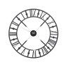 Antique Grey Skeleton Wall Clock Antique Grey Skeleton Wall Clock